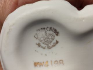 Vintage Hand Painted Lefton China Porcelain Hands Bud Vase 5