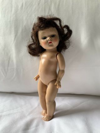 Vintage 50’s Ginny Doll Vogue Strung Painted Lash Straight Leg