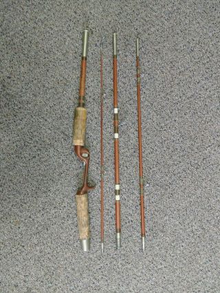 Wright & Mcgill Eagle Claw Trailmaster Fishing Rod 6 - 1/2 Ft Travel Pack 4 Piece