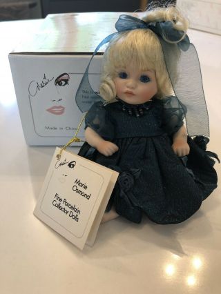 Marie Osmond Fine Porcelain Petite Amour Toddlers Sweet Pea Collector Doll