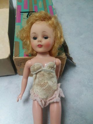 Vintage 1958 American Character Toni 10 " Doll Blonde Box