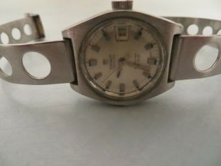 Vintage " Tissot Visodate Seastar Pr516 " Metal Watch