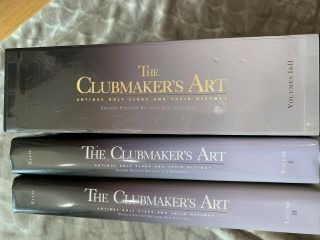 The Clubmakers Art Antique Golf Clubs And Their History Books Volumes I &II 2007 6