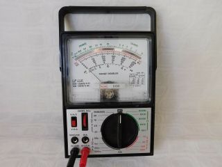 Sears 5190 Multi Tester Test Meter With Leads