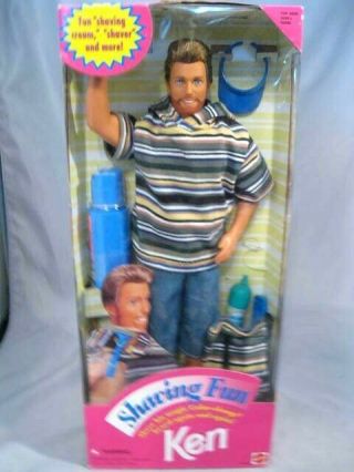 1994 Mattel Shaving Fun Ken Doll No.  12956 Never Removed From Box