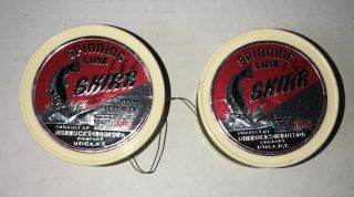 Vintage Two Spools of Skirr Bait Casting Fishing Line Horrocks - Ibbotson Co. 3