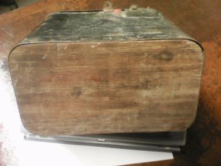 Novo antique hit and miss gas engine battery box 4