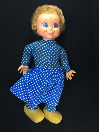 Vintage Miss Mrs.  Beasley Doll Pull String Toy Family Affair Mattel1966