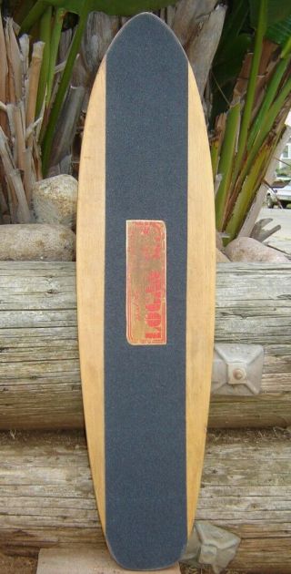 Vintage Brad Logan Logan Earth Ski Dura - Lite Skateboard Deck
