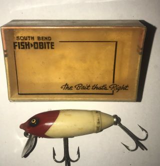 Vintage South Bend Fish - Obite