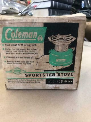 Vintage Coleman 502 - 700 Sportster Stove Single Burner 1963 / 1964