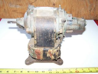 Old Antique Brass Bi Polar Electric Motor Generator Hit Miss Gas Engine Steam 2
