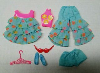 1970 Mattel Skipper Outfit 1738 Fancy Pants Complete
