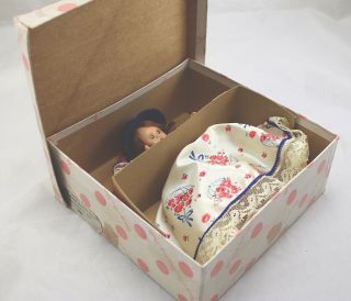 Vintage Nancy Ann Storybook Doll Dolls Of The Month April 190 W/ Box