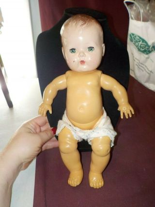 Vintage American Character Tiny Tears 13 " With Dipar