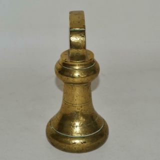 Antique Brass 7lb Bell Weight for Shop Scales - Example 4
