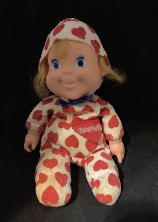 Baby Ruth Red Hearts Mattel Baby Beans Vintage 70s 80s Doll Tot 2