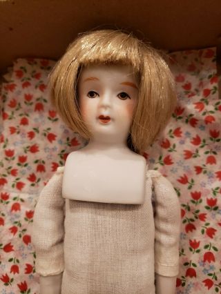 Antique Bisque 7” Doll Closed Mouth
