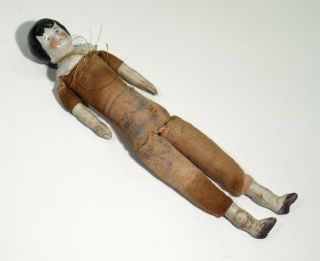 Very Unusual 19th Century Antique Part China Miniature Doll.