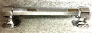 Art Deco Chrome Pull Handle Or Towel Rail 12.  1/2 Inch Long