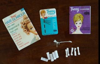 Vtg Tressy Barbie Hair & Fashion Booklets - Key - Hair Curlers & More