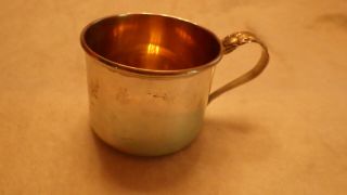 Lunt Sterling Silver 551 Baby Cup