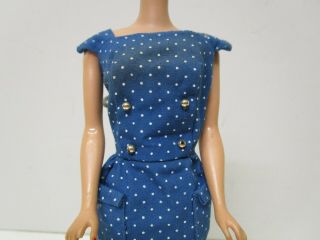 Vintage Barbie Pak Polka Dot Sheath Dress 1962 2