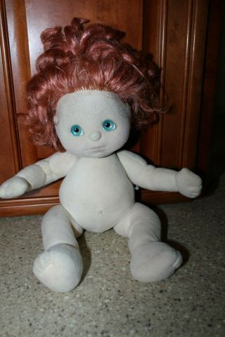 Vintage Mattel My Child Girl Doll Red Hair Teal Eyes 1985 Tlc
