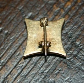 Antique MERMOD & JACCARD Jewelry Co.  1899 High School Pin Petite 1/2 