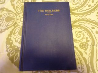 Antique Masonic Book The Builders - A Story And Study Of Masonry Joseph Newton