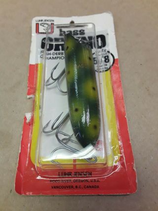 Luhr Jensen Bass - Oreno In Package - Frog