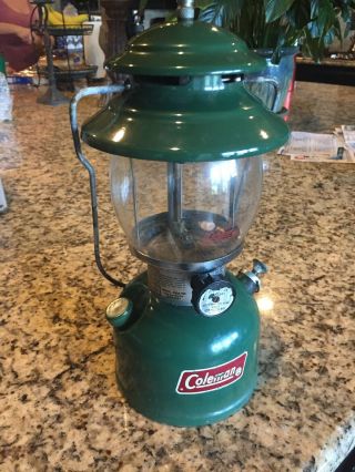 Vintage Coleman 200a Lantern Dated 82