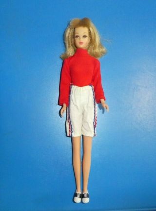 Vintage Barbie Francie Doll - Vintage Blonde Tnt Francie Doll