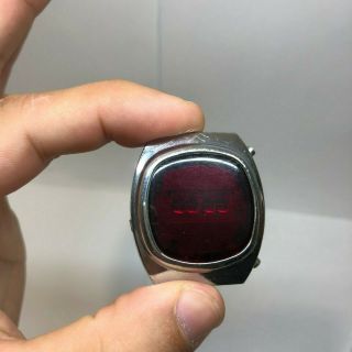 Vintage Elektronika 1 Pulsar Red Led Digital Ussr Soviet Quartz Watch Repair