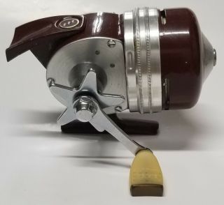 1950 ' s Vtg TED WILLIAMS Sears Model 440 Spinning Fishing Reel Made in the USA 2