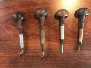 Set Of Four 1889 Antique Jewelers Watchmakers Gravers