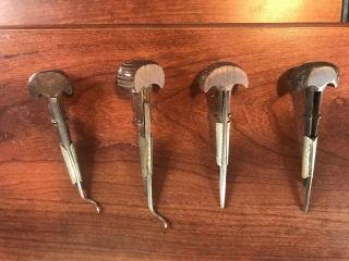 Set Of Four 1889 Antique Jewelers Watchmakers Gravers 2