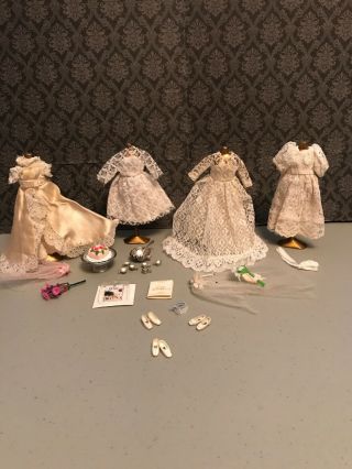 Vintage Topper Dawn Doll/ Wedding Dresses