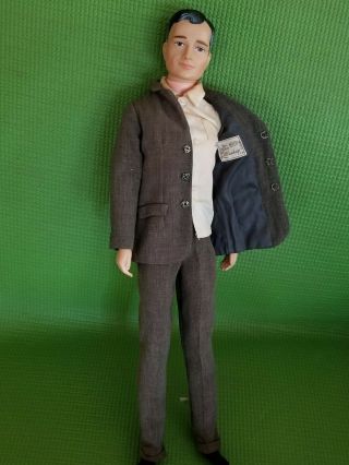 Vintage 1963 Remco Dr.  John Littlechap Doll 14 " In Suit