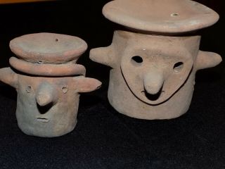 Pre - Columbian Ceremonial Cups,  2,  Western Mexico