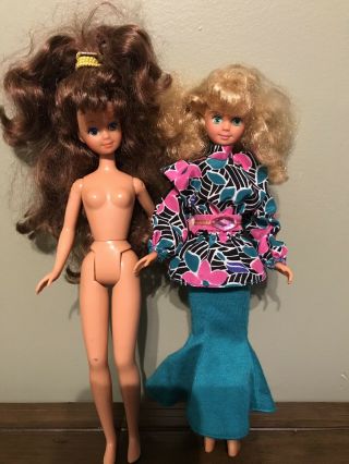 Vintage Mattel 1987 Courtney And Skipper Doll