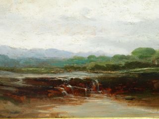 RICARDO MANZANET MILLAN 1852 - 1931 signed Antique Oil Painting on panel 3