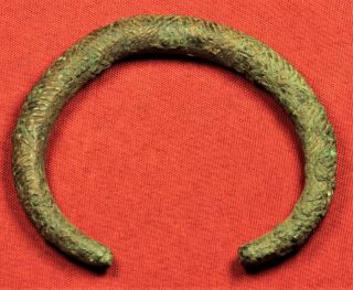 Fine Bronze Age Decorated Bracelet