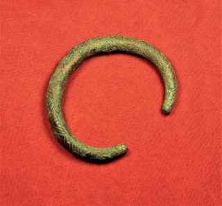Fine Bronze Age Decorated Bracelet 3