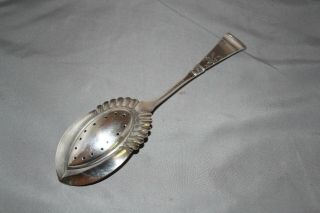 1879 Holmes Booth & Haydens A1 Silverplate Scalloped/Slotted Serving Fruit Spoon 2