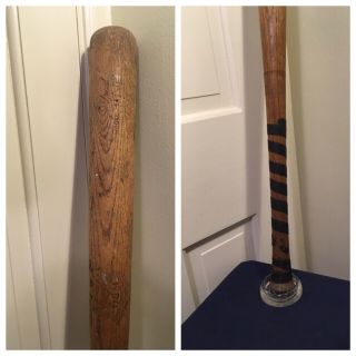 Antique/Vintage Draper Maynard D & M Baseball Bat Wood 33 