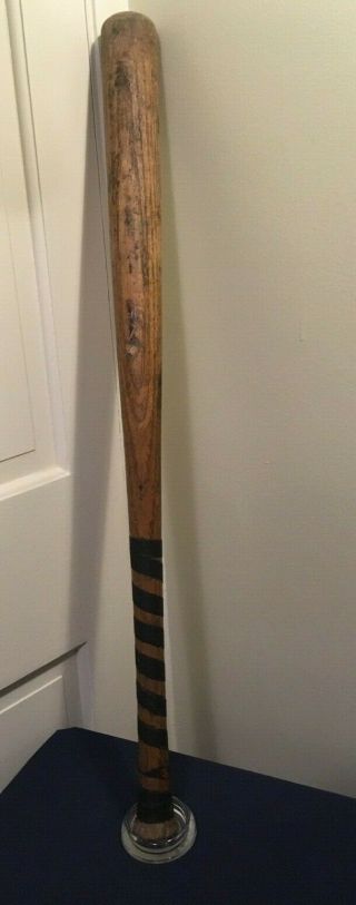 Antique/Vintage Draper Maynard D & M Baseball Bat Wood 33 