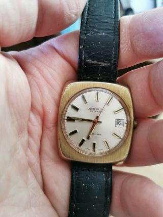 Vintage Gents 25 Jewels Union Special Incabloc Automatic Watch