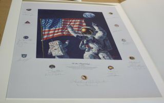 Alan Bean IN THE BEGINNING Hand Signed NASA Apollo Mission 541 OF 1000 4