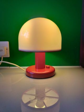 Vintage Retro 1970s Mushroom Lamp For " Bhs " Mid - Century Modern 70s (british) 24cm